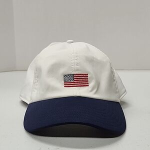 Under Armour "American Flag" White Active Baseball Cap Hat Adjustable Women’s